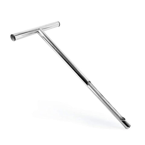 Lesmart Soil Sampler Probe 21" (Stainless Steel Tubular T-Style Handle)