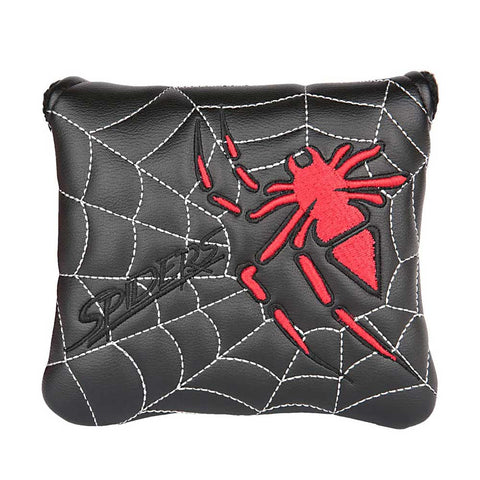 Lesmart Spider Embroidery Golf Club Square Mallet Cover