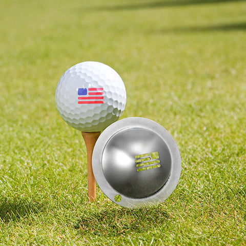 Lesmart Stainless Steel Golf Ball Alignment Line Marker