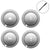 Lesmart Stainless Steel Golf Ball Alignment Line Marker