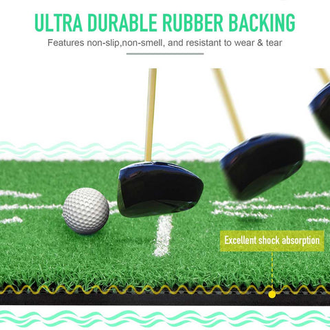 Lesmart Golf Swing Detection Batting Hitting Mat
