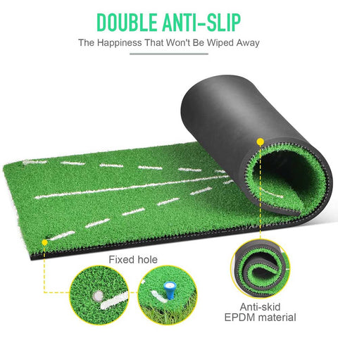 Lesmart Golf Swing Detection Batting Hitting Mat