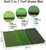 Lesmart Real Feel Tri-Turf Golf Hitting Mat