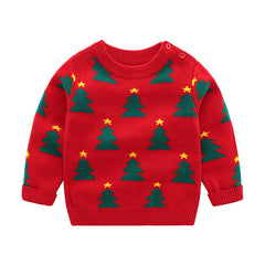 Lesmart Unisex Baby Knit Christmas Party Sweater