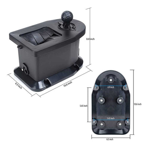 Lesmart Universal Golf Ball Club & Ball Cleaners (Fits EZGO Yamaha Club Car Golf Cart)