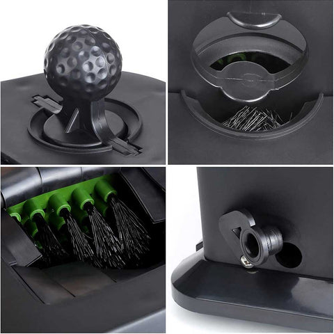 Lesmart Universal Golf Ball Club & Ball Cleaners (Fits EZGO Yamaha Club Car Golf Cart)