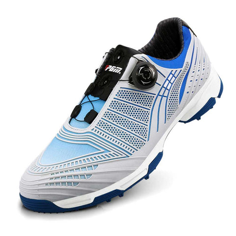 Lesmart Waterproof Spike Men Golf Shoes with BOA Lace System