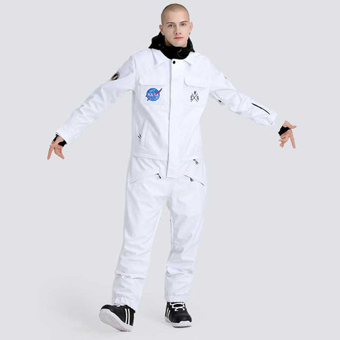 Lesmart Women&Men Insulated Waterproof One Piece Snow Suits