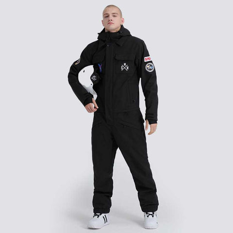 Lesmart Women&Men Insulated Waterproof One Piece Snow Suits