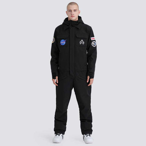 Lesmart Women&Men Insulated Waterproof One Piece Snow Suits