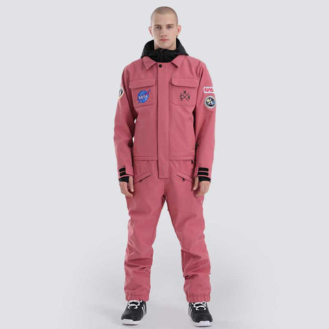 Lesmart Women&Men Insulated Waterproof One Piece Snow Suits