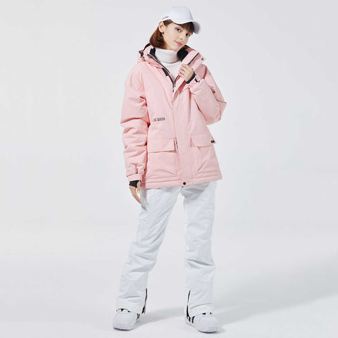 Lesmart Women's All Weather Waterproof Ski Jacket Set