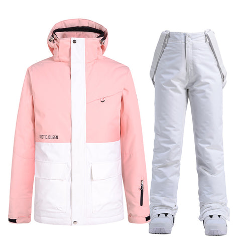 Lesmart Women's All Weather Waterproof Ski Jacket Set