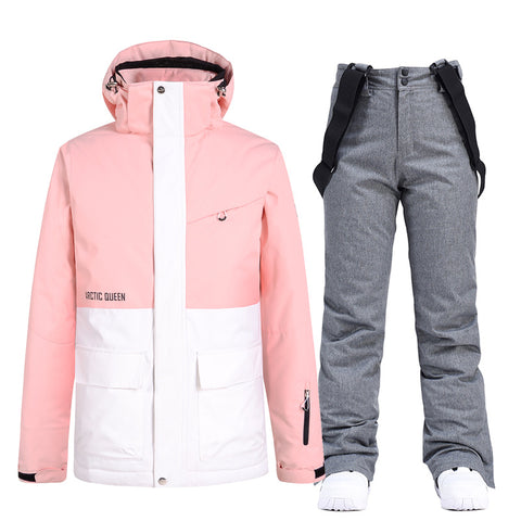 Lesmart Women's All Weather Waterproof Ski Jacket Set