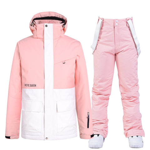Lesmart Women's All Weather Waterproof Ski Jacket Set