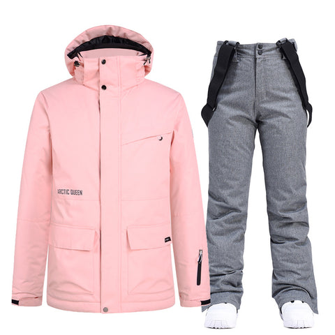Lesmart Women's All Weather Waterproof Ski Jacket Set
