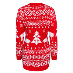 Lesmart Women's Christmas Sweater Dress