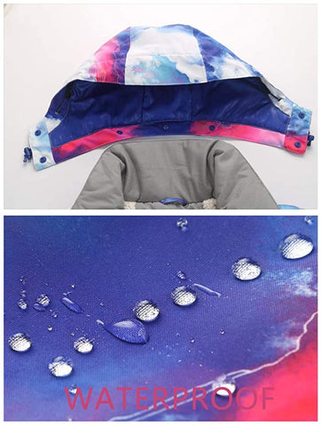 Lesmart Women's Colorful Waterproof Ski Jackets