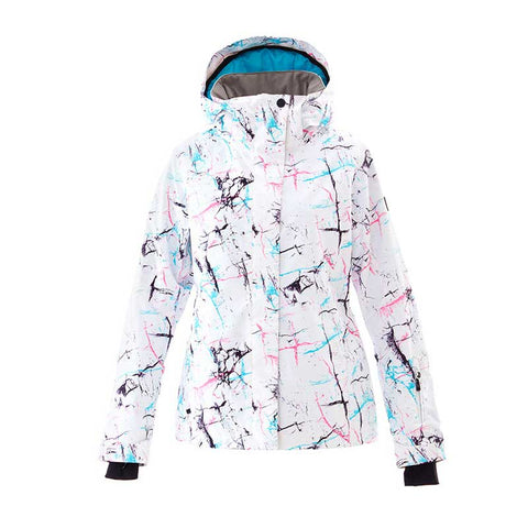 Lesmart Women's Colorful Waterproof Ski Jackets