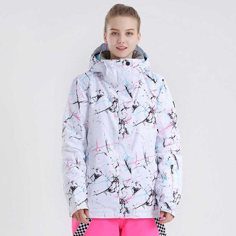 Lesmart Women's Colorful Waterproof Ski Jackets