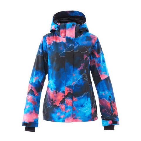 Lesmart Women's Colorful Waterproof Ski Jackets