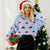 Lesmart Women's Fashion Santa Claus Ugly Christmas Sweater
