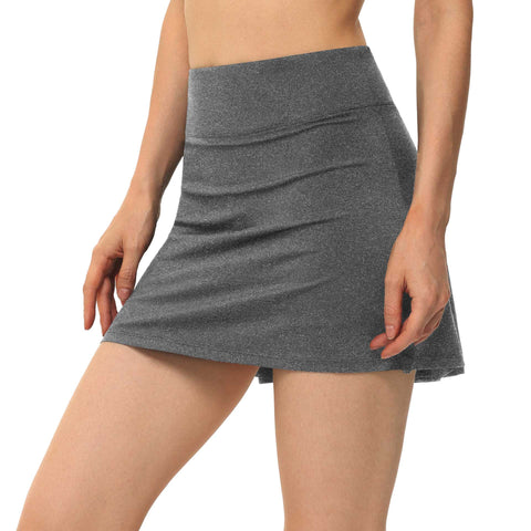 Lesmart Women's High Waisted Pleated Athletic Golf Skirt Dance
