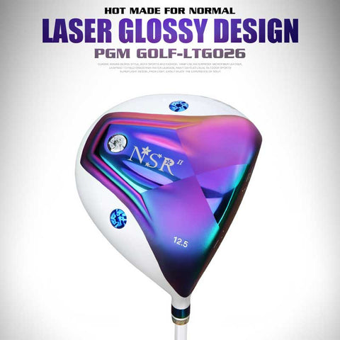 Lesmart Women's Laser Glossy Complete Golf Set with Cart Bag