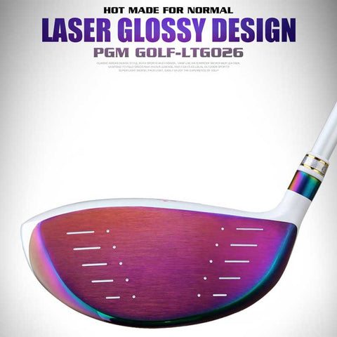 Lesmart Women's Laser Glossy Complete Golf Set with Cart Bag