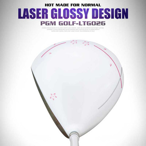 Lesmart Women's Laser Glossy Complete Golf Set with Cart Bag