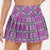 Lesmart Women's Plaid Pleated Tennis Skirts