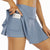 Lesmart Women's Pleated Sport Skirts with Shorts and Pockets