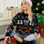 Lesmart Women's Snow Man Graphic Knitted Christmas Sweater