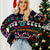 Lesmart Women's Snow Man Graphic Knitted Christmas Sweater