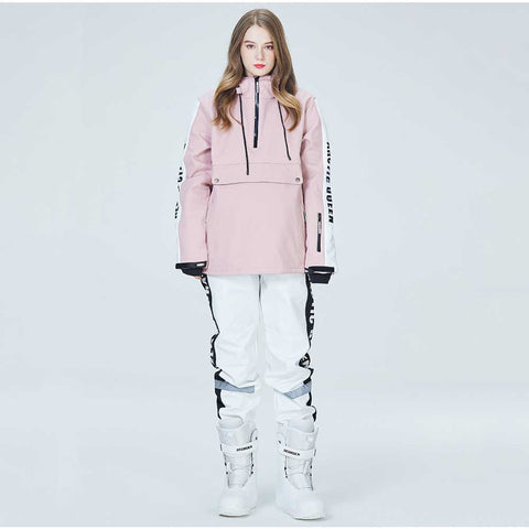 Lesmart Women's Sport Waterproof Ski Jacket&Pants Set