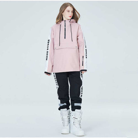 Lesmart Women's Sport Waterproof Ski Jacket&Pants Set