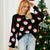 Lesmart Women's Fashion Santa Claus Ugly Christmas Sweater