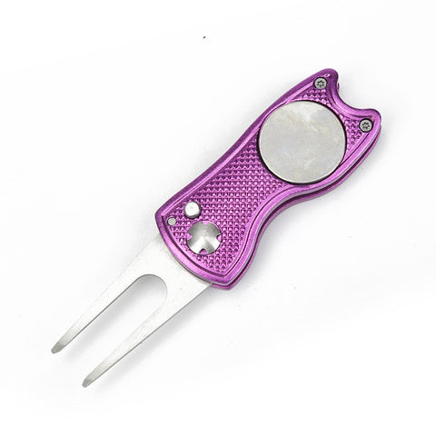 Lesmart All Metal Foldable Golf Divot Tool