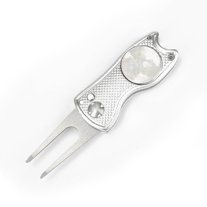 Lesmart All Metal Foldable Golf Divot Tool