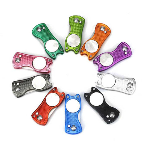 Lesmart All Metal Foldable Golf Divot Tool