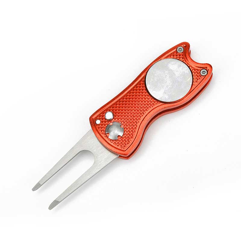 Lesmart All Metal Foldable Golf Divot Tool