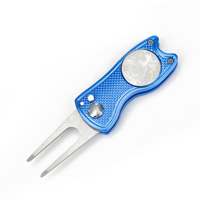 Lesmart All Metal Foldable Golf Divot Tool