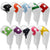 Lesmart Big Colorful Number Golf Iron Club Head Covers