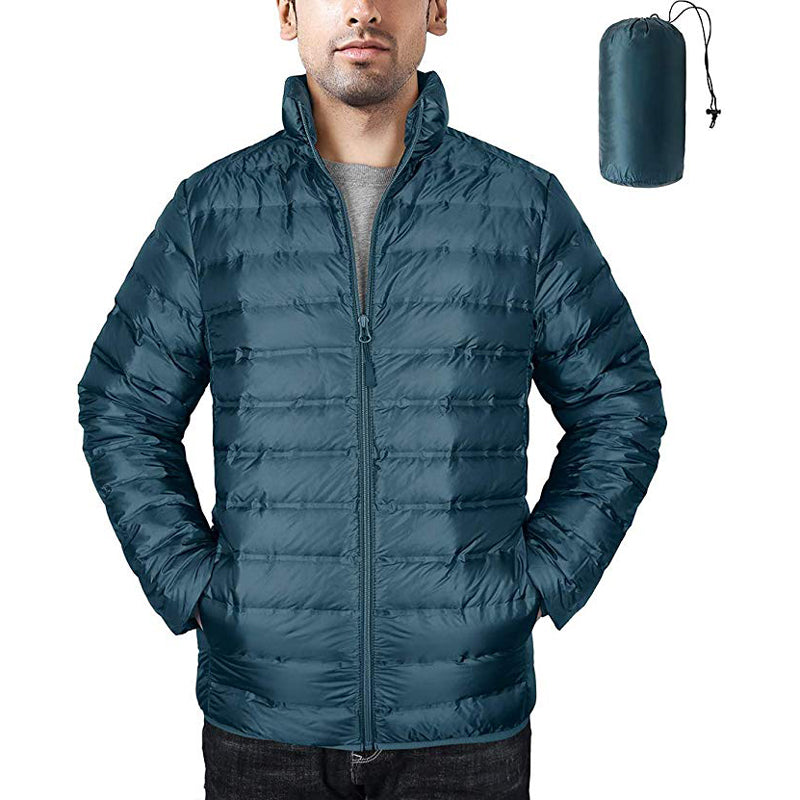 Lesmart Men's Ultra Light Down Jacket - green