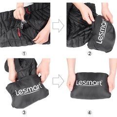 Lesmart Women's Black Packable Down Jacket