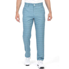 Lesmart Men's Plaid Elastic Golf Trousers