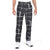 Lesmart Men's Plaid Elastic Golf Trousers