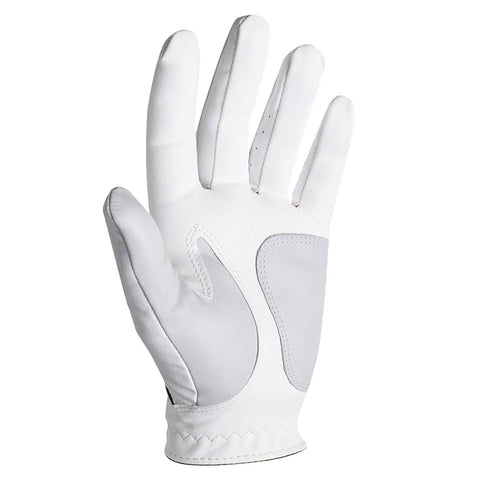 Men's Soft Golf Gloves, Pack of 2 (White)