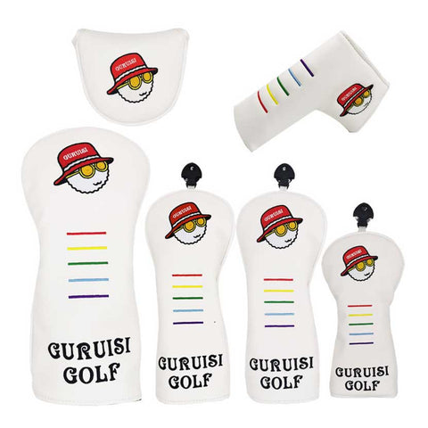 No. 1 3 5 UT Putter Sleeve Golf Leather Headcovers