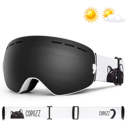 OTG Snowboard Goggles Anti Fog UV Protection Lens